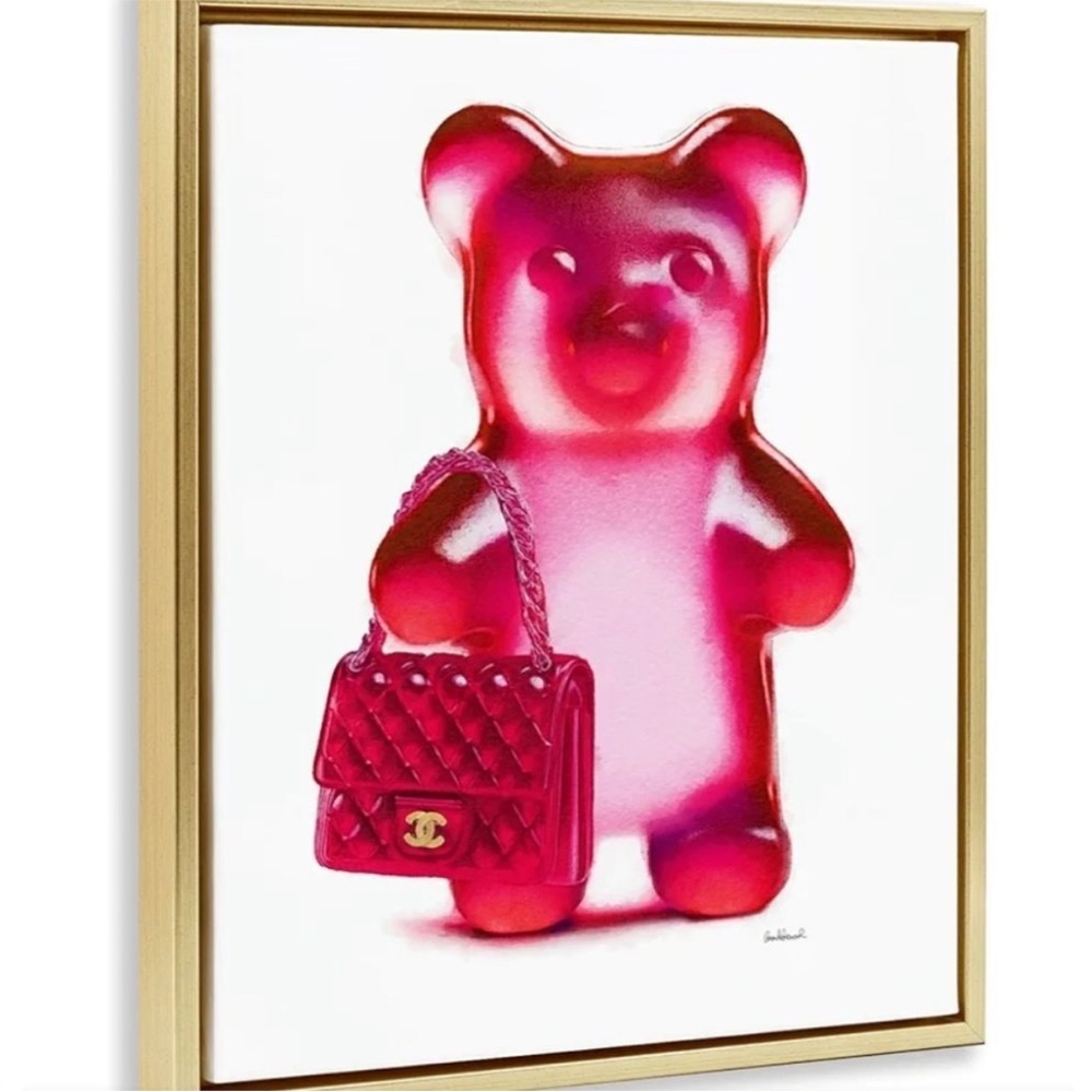 Amanda Greenwood X Lois + Owen Chanel
Gummy Bear Framed Wall Decor